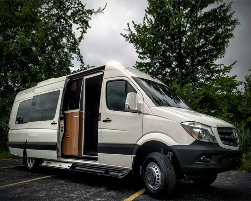 Advanced RV custom class B RV exterior